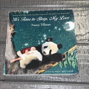 FREE GIFT With any purchase It's Time to Sleep, My Love Book  by Nancy Tillman